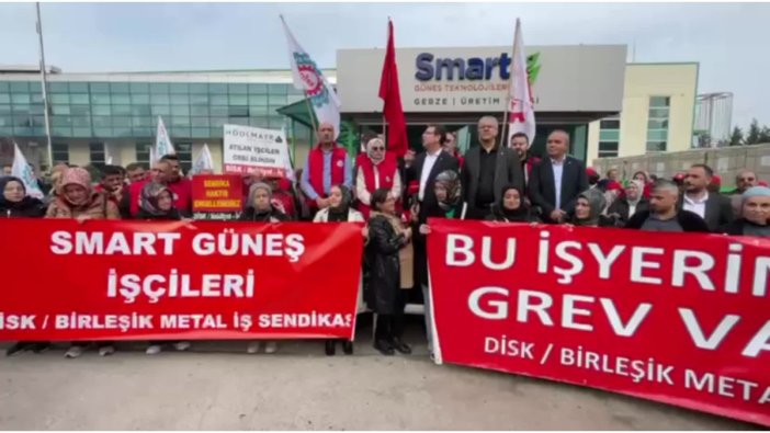 Smart Solar işçileri hakları için grevde