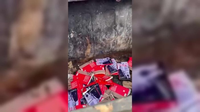 Nutuk kitapları çöpe mi atıldı? CHP'den sert tepki