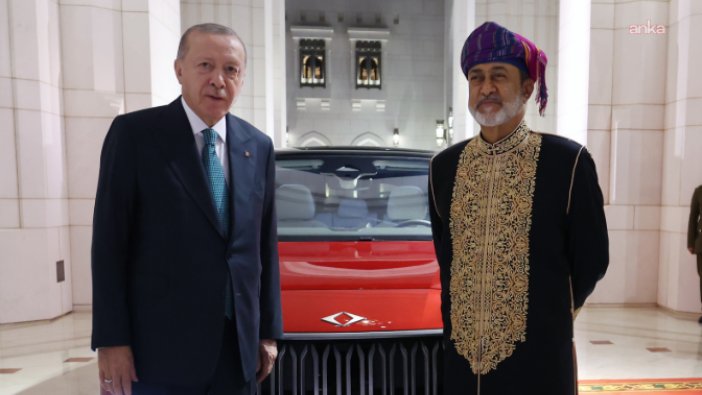 Erdoğan'dan Umman Sultanı'na Togg sürprizi