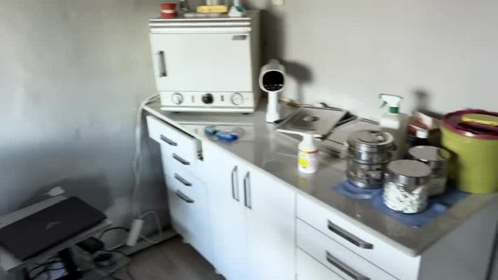 Iğdır'da sahte dişçi operasyonu: Ruhsatsız klinikte şok baskın