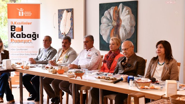 Tepebaşı'nda Kızılinler bal kabağı şenliği yapıldı