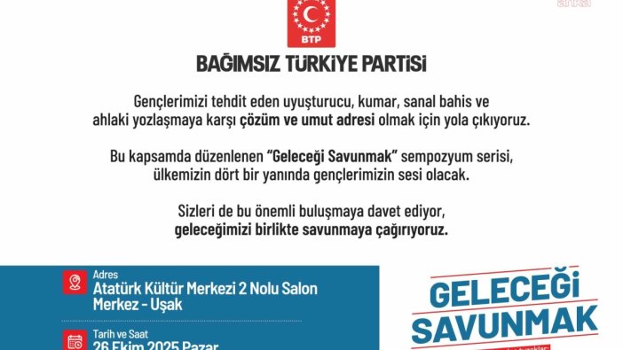 Çakın'dan gençlere çağrı: 'Karanlığı aşalım ve koruyalım'