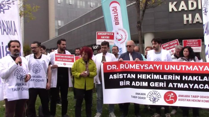 Dr. Rümeysa Berin Şen unutulmadı