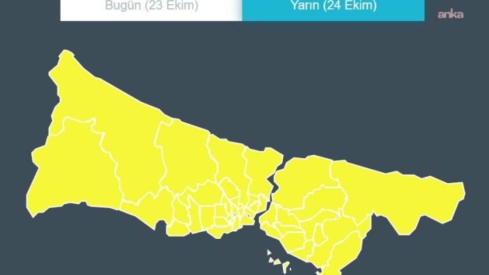 İstanbul'a fırtına uyarısı: Dikkatli olun!