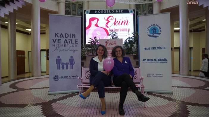 Tuzla Belediyesi, meme kanserine karşı toplumsal bir seferberlik başlattı