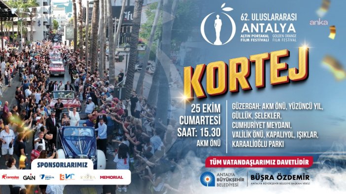 Antalya Altın Portakal Film Festivali başlıyor!