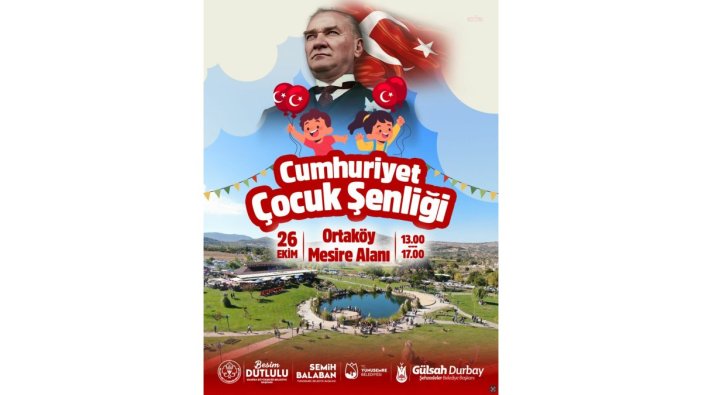 Çocuklara özel Cumhuriyet coşkusu Yunusemre'de