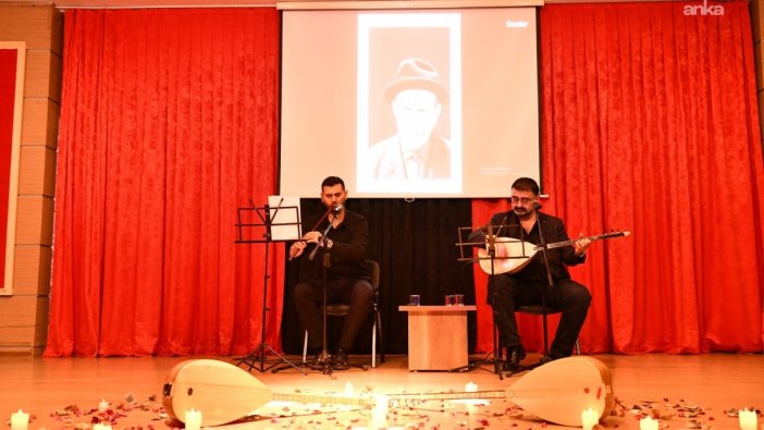 Aşık Veysel, Çiğli’de türkü dolu bir geceyle anıldı