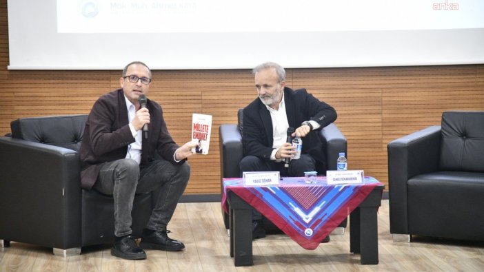 Yavuz Oğhan, 'Millete Emanet' kitabını tanıttı