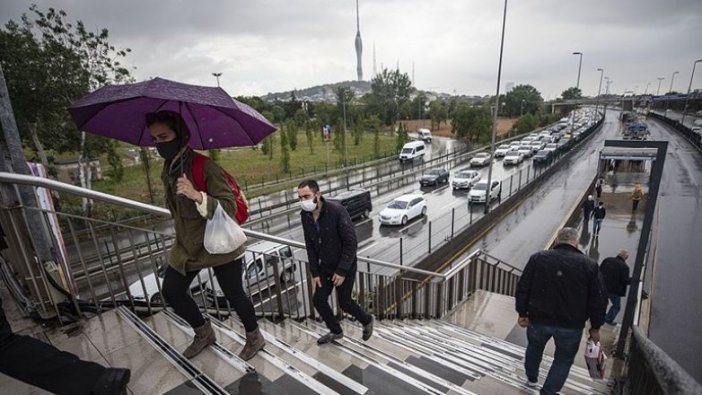 İstanbul için 'kuvvetli yağış' uyarısı