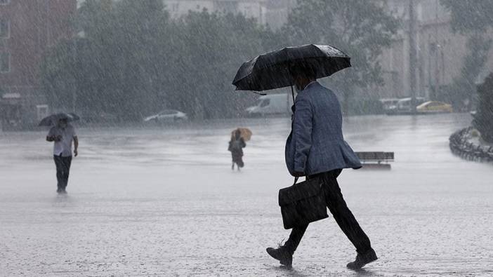 İstanbul ve çevresinde sağanak uyarısı!