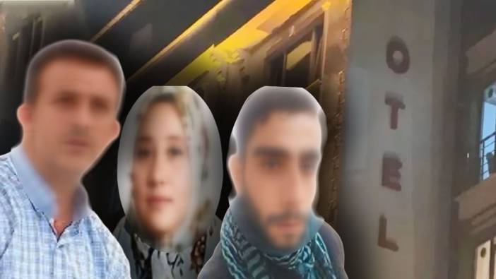 Eşini, oğlunun arkadaşıyla otel odasında bastı!