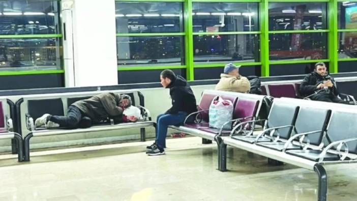 Yoksulluk başkentin göbeğinde: Meclis'in yanında terminal hayatı
