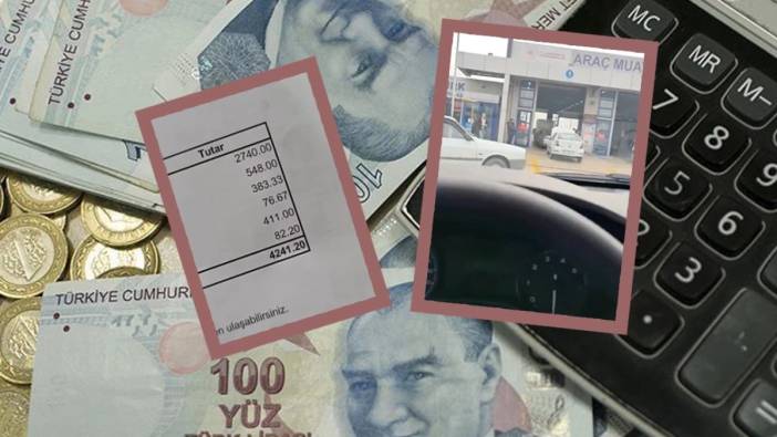 Yeni araç sahibi ilk muayenede 4.241 TL ödeyince tepki gösterdi