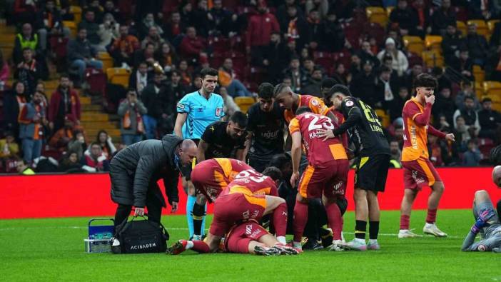 Galatasaray-İstanbulspor Maçında Korkutan Çarpışma: Taraftarlar Endişeli