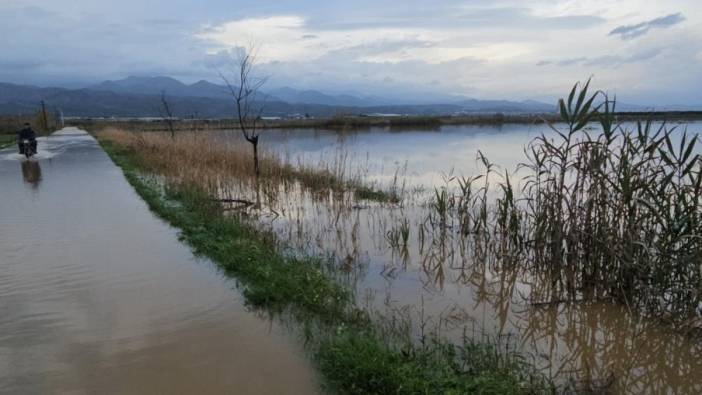 Sultanhisar’da Kurutma Kanalı Taştı: Tarım Arazileri Sular Altında