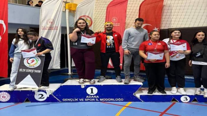 Tekirdağlı Genç Sporcu Bilek Güreşinde Türkiye Birincisi