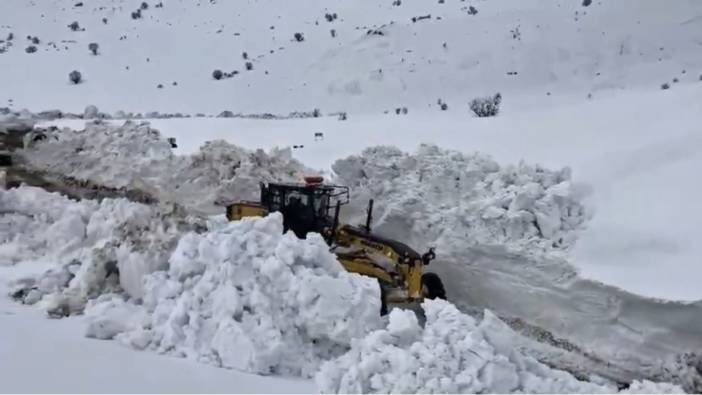 Bingöl Yayladere'de Karla Mücadele: İl Özel İdaresi Ekipleri Görev Başında