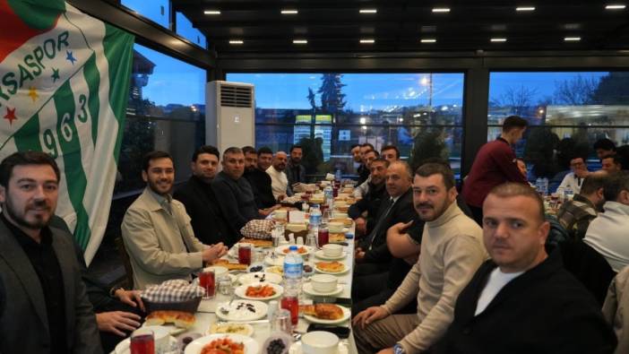 Bursaspor ve Ankaragücü Dostluk İftarında Buluştu