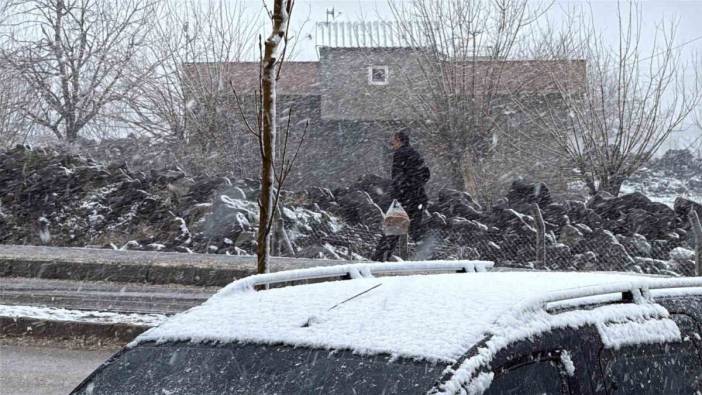 Diyarbakır’ın Yüksek Kesimlerinde Mart Ayında Kar Sürprizi