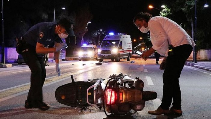 Sarıyer'de bariyerlere çarpan motosikletin sürücüsü öldü