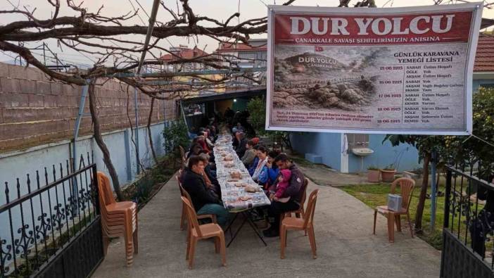 Sarıgöllü Orhan Uç'tan Çanakkale Şehitlerine Anlamlı İftar