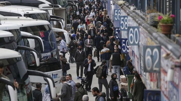 İstanbul'da şehirlerarası otobüs sefer sayısı günde 800'e çıktı
