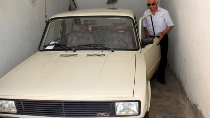 Eşinin yadigarı otomobil en değerli varlığı oldu