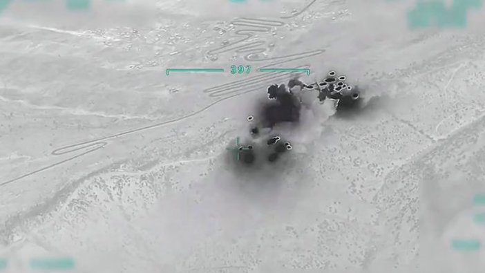 MSB duyurdu: Pençe- Kartal operasyonu...