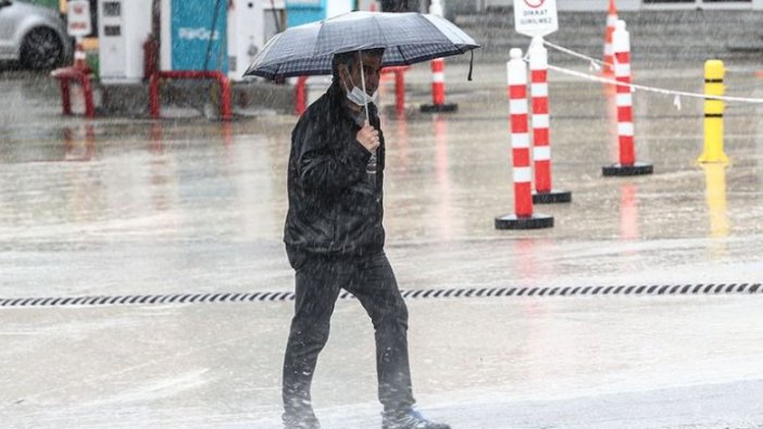 Meteorolojiden kuzey ve iç kesimler için sağanak uyarısı