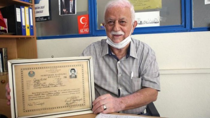 Ömrünün yarısından fazlasını mahallesine adayan muhtar