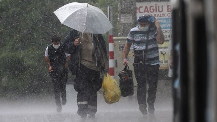 Meteorolojiden 'sağanak' uyarısı
