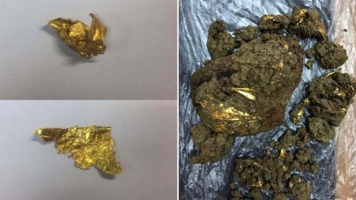 İzmir'de inşaat kazısında 2 bin yıllık altın taç ve mezar kalıntıları bulundu