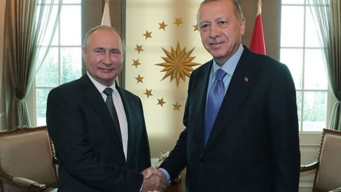 Cumhurbaşkanı Erdoğan ve Rusya Devlet Başkanı Putin görüştü