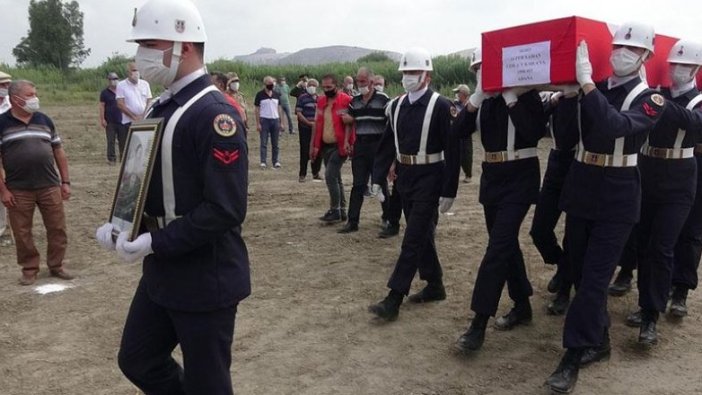 Diyarbakır'da şehit olan Jandarma Uzman Çavuş Yaman son yolculuğuna uğurlandı