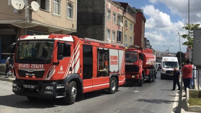 Arnavutköy'de iş yerinde patlama: 3 yaralı