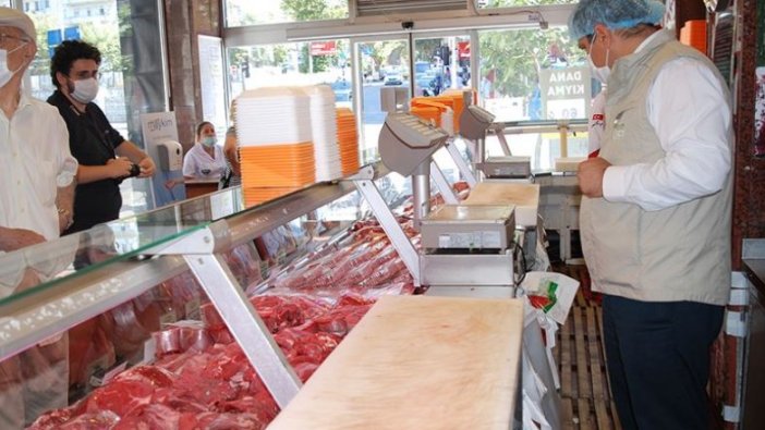 İstanbul'da Kurban Bayramı öncesi kasaplarda ve tatlıcılarda denetim yapıldı