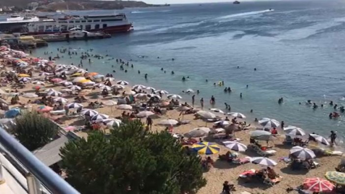 Adalara tatilci akını: Nüfus 10 kat arttı