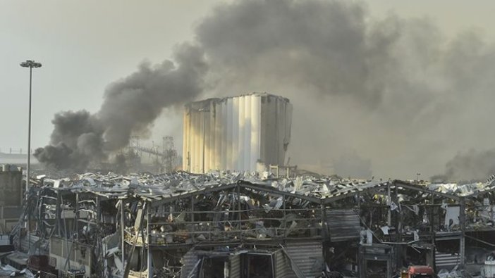 Beyrut'taki patlamada 2 bin 750 ton amonyum nitrat infilak etti