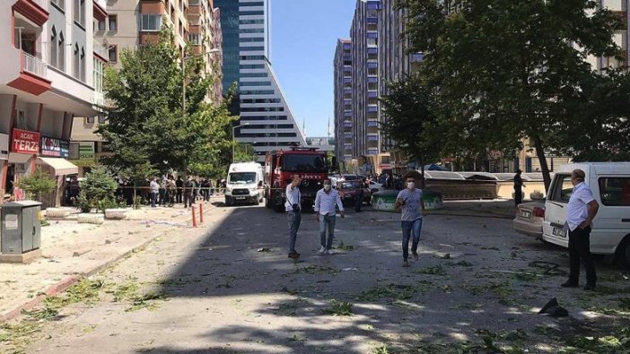 Konya'da iş yerinde patlama