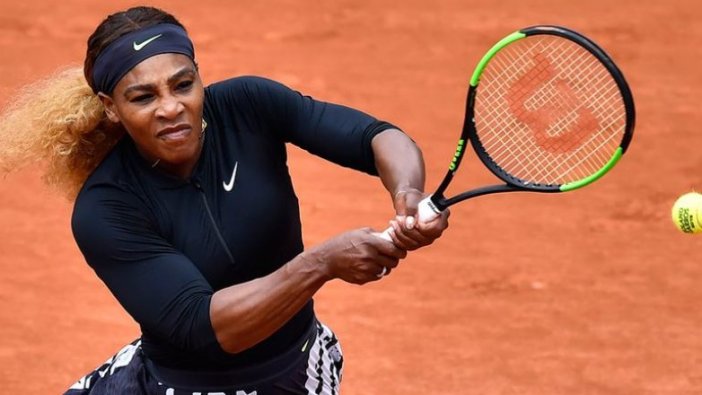 Serena Williams 6 ay sonra ilk kez korta çıktı
