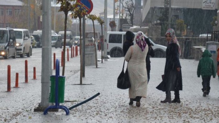 Doğu Anadolu'da 5 ilde gök gürültülü sağanak bekleniyor