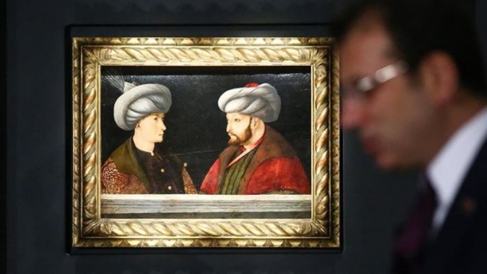 Fatih Sultan Mehmet'in portresi için İBB'de tanıtım toplantısı düzenlendi