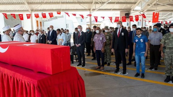 Şehit er Ümit Çıkın Gaziantep'te son yolculuğuna uğurlandı