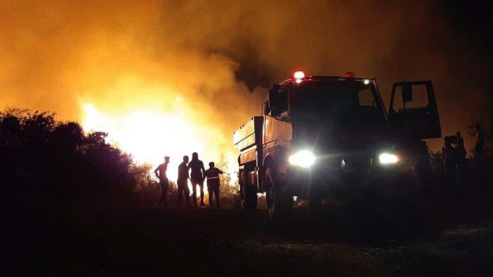 Çıkan orman yangınlarına müdahaleler devam ediyor