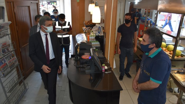 Gaziantep'te 7 bin polis, jandarma, zabıta ve çeşitli kamu kurumlarının çalışanları denetim yaptı