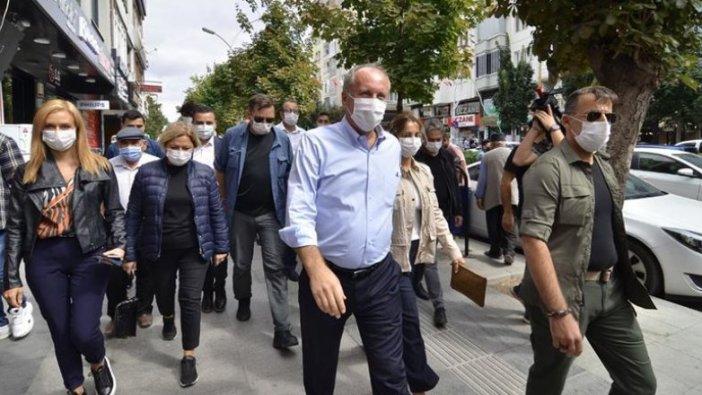 Eski CHP Milletvekili Muharrem İnce Çorum'u ziyaret etti