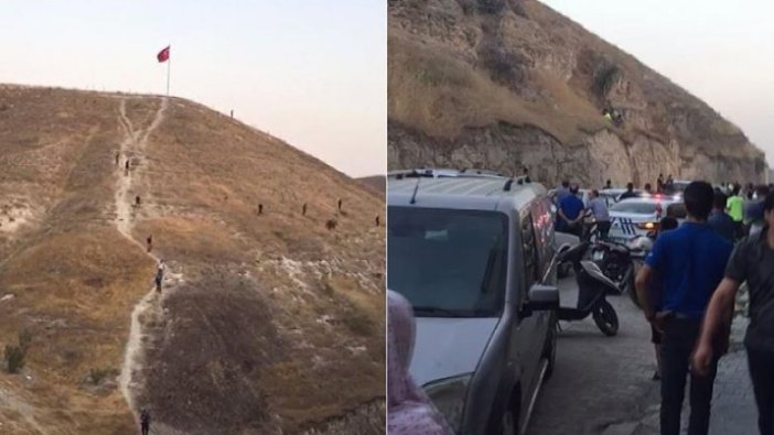 Şanlıurfa'da Türk bayrağını indirmeye çalıştığı iddia edilen kişi gözaltına alındı