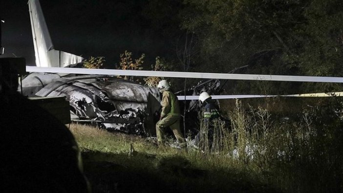 Ukrayna'nın Harkov bölgesinde askeri uçağın düşmesi sonucu ölenlerin sayısı 26'ya yükseldi