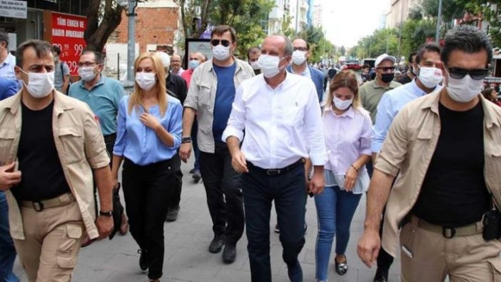 Eski CHP Milletvekili Muharrem İnce Uşak'ı ziyaret etti